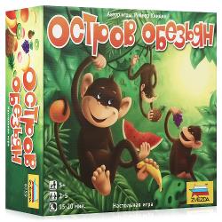 Игра настольная Остров обезьян - характеристики и отзывы покупателей.
