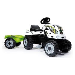 Трактор педальный Smoby Xl с прицепом - характеристики и отзывы покупателей.