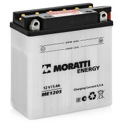 Аккумулятор мото Moratti DRY 12N5-3B - характеристики и отзывы покупателей.