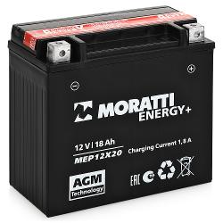 Аккумулятор мото Moratti MF YTX20L-BS - характеристики и отзывы покупателей.