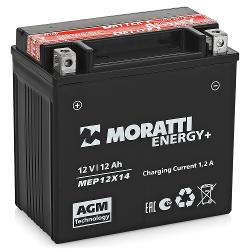 Аккумулятор мото Moratti AGM YTX14-BS - характеристики и отзывы покупателей.