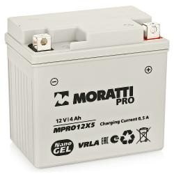 Аккумулятор мото Moratti GEL YTX5L-BS - характеристики и отзывы покупателей.