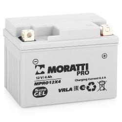 Аккумулятор мото Moratti GEL YTX4L-BS - характеристики и отзывы покупателей.
