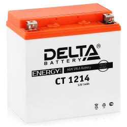 Аккумулятор Delta CT 1214 12V 14а/ч AGM VRLA - характеристики и отзывы покупателей.