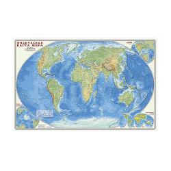 ГЕОДОМ Карта настенная Мир - характеристики и отзывы покупателей.
