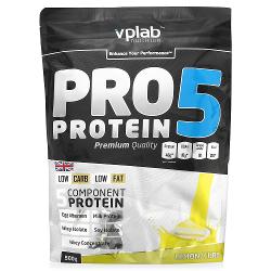Протеин VPLAB PRO 5 Protein / 500 гр / лимон-творог - характеристики и отзывы покупателей.