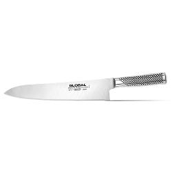 Нож поварской GLOBAL 27 см - характеристики и отзывы покупателей.