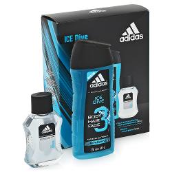 Набор для лица и тела Adidas Ice Dive лосьон после бритья - характеристики и отзывы покупателей.