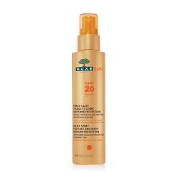 Солнцезащитное спрей-молочко для лица и тела SPF20 Nuxe Nuxe Sun - характеристики и отзывы покупателей.