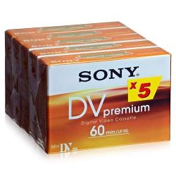 Видеокассета miniDV Sony DVM-60PR4 Premium - характеристики и отзывы покупателей.