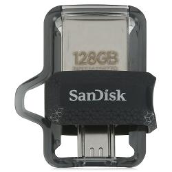 Флешка 128ГБ SanDisk Ultra Dual M3 - характеристики и отзывы покупателей.