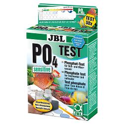 Высокочувствительный тест JBL Phosphat Test-Set PO4 sensitiv для определения содержания фосфатов в пресной и морской воде на 50 измерений - характеристики и отзывы покупателей.