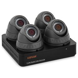 Комплект видеонаблюдения/видеозаписи Каркам Видеокит-4 - характеристики и отзывы покупателей.