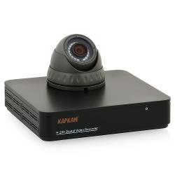 Комплект видеонаблюдения/видеозаписи Каркам Видеокит-1 - характеристики и отзывы покупателей.