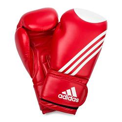 Перчатки для кикбоксинга Adidas Ultima Target WACO красно-белые - характеристики и отзывы покупателей.