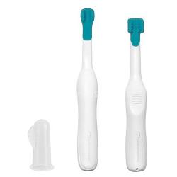 Набор Bebe Confort из 3-х детских массажных силиконовых зубных щеток - характеристики и отзывы покупателей.