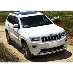 Пороги алюминиевые Rival для Jeep Grand Cherokee 2010-2013- - характеристики и отзывы покупателей.