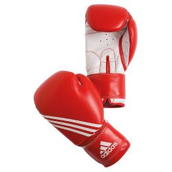 Перчатки боксерские Adidas Training красно-белые - характеристики и отзывы покупателей.