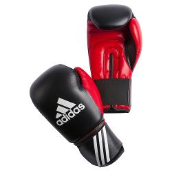 Перчатки боксерские Adidas Response черно-красные - характеристики и отзывы покупателей.