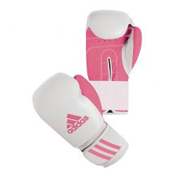 Перчатки боксерские Adidas Response бело-розовые - характеристики и отзывы покупателей.