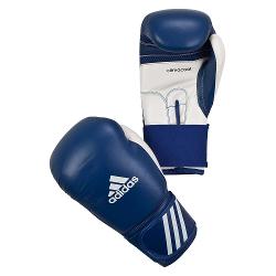 Перчатки боксерские Adidas Performer сине-белые - характеристики и отзывы покупателей.