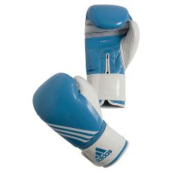 Перчатки боксерские Adidas Fitness голубовато-белые - характеристики и отзывы покупателей.