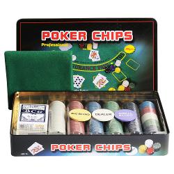 Набор для покера Holdem Light на 300 фишек без номинала - характеристики и отзывы покупателей.