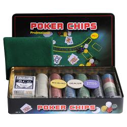 Набор для покера Holdem Light на 300 фишек с номиналом - характеристики и отзывы покупателей.