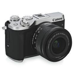Цифровой фотоаппарат Canon EOS M6 Kit EF-M 15-45 IS STM - характеристики и отзывы покупателей.