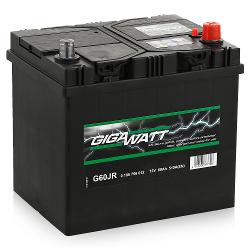Аккумулятор GIGAWATT G60JR 560 412 051 - 60 Ач - характеристики и отзывы покупателей.