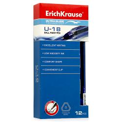 Ручка шариковая Erich Krause Ultra Glide Technology U-18 - характеристики и отзывы покупателей.