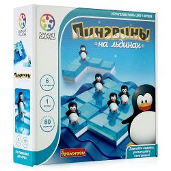 Логическая игра Bondibon Пингвины на льдинах - характеристики и отзывы покупателей.