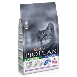 Корм Purina Pro Plan Sterilised feline Adult 7+ with Turkey dry (1 - характеристики и отзывы покупателей.