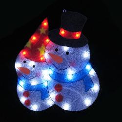 SHLights Панно светодиодное Два снеговика - характеристики и отзывы покупателей.