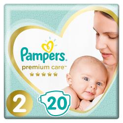 Подгузники Pampers Premium Care Mini 20шт - характеристики и отзывы покупателей.