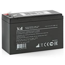 Батарея аккумуляторная 3Cott 12V7Ah - характеристики и отзывы покупателей.