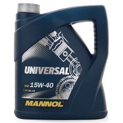 Моторное масло Mannol Universal 15W40 - характеристики и отзывы покупателей.