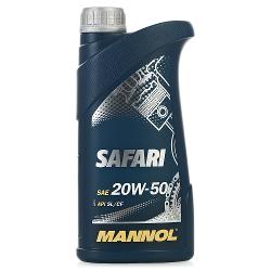Моторное масло Mannol Safari 20W50 - характеристики и отзывы покупателей.