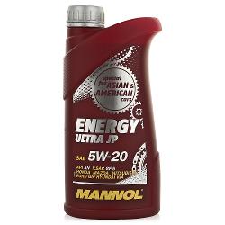 Моторное масло Mannol Energy Ultra JP 5W20 - характеристики и отзывы покупателей.