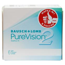 Контактные линзы Bausch+Lomb Pure Vision 2 - характеристики и отзывы покупателей.