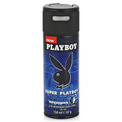 Дезодорант-спрей Playboy Super Male skintouch innovation 24h - характеристики и отзывы покупателей.