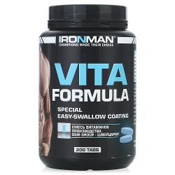 Витамины Ironman Вита формула 200 таблеток - характеристики и отзывы покупателей.