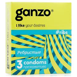 Презервативы Ganzo Ribs № 3 - характеристики и отзывы покупателей.