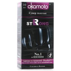 Презервативы OKAMOTO Strong № 10 - характеристики и отзывы покупателей.