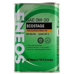Моторное масло ENEOS Ecostage 0W20 SN - характеристики и отзывы покупателей.