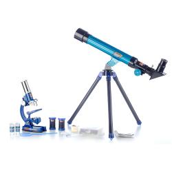 Набор телескоп и микроскоп Eastcolight в кейсе с аксессуарами - характеристики и отзывы покупателей.
