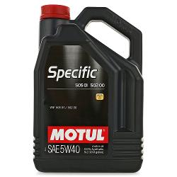 Моторное масло MOTUL Specific 505 - характеристики и отзывы покупателей.