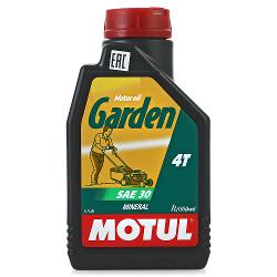 Моторное масло MOTUL Garden 4T SAE 30 - характеристики и отзывы покупателей.