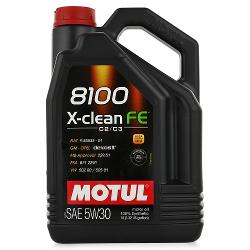 Моторное масло MOTUL 8100 X-Clean FE 5W-30 C3 - характеристики и отзывы покупателей.