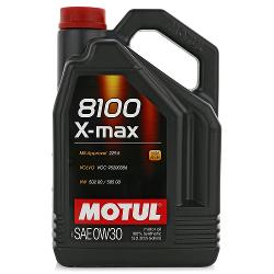 Моторное масло MOTUL 8100 X-Мax 0W-30 5 л - характеристики и отзывы покупателей.